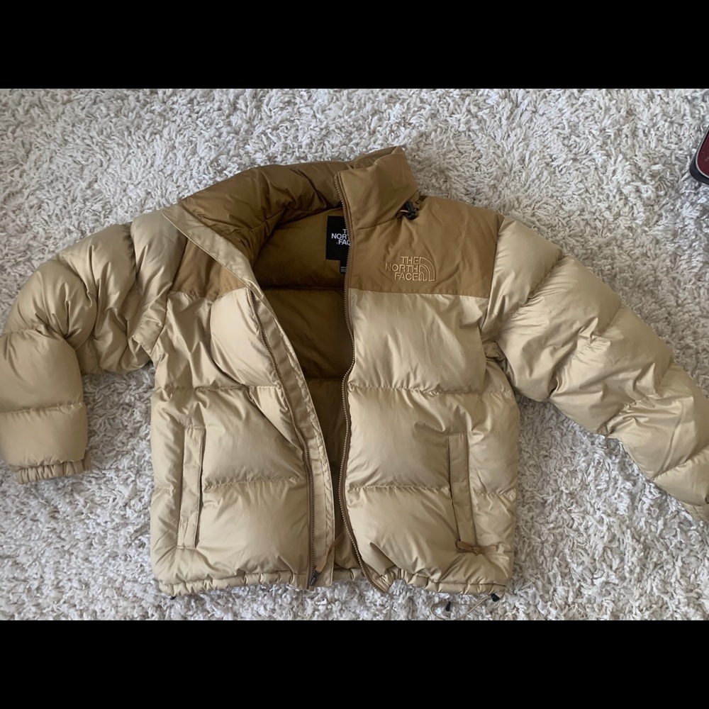 Brown/Tan colorway Northface puffer